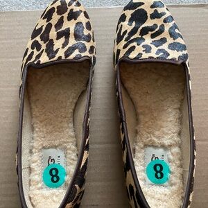 UGG leopard print flats
